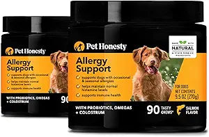 PetHonesty Dog Allergy Relief Chews for Seasonal Allergies