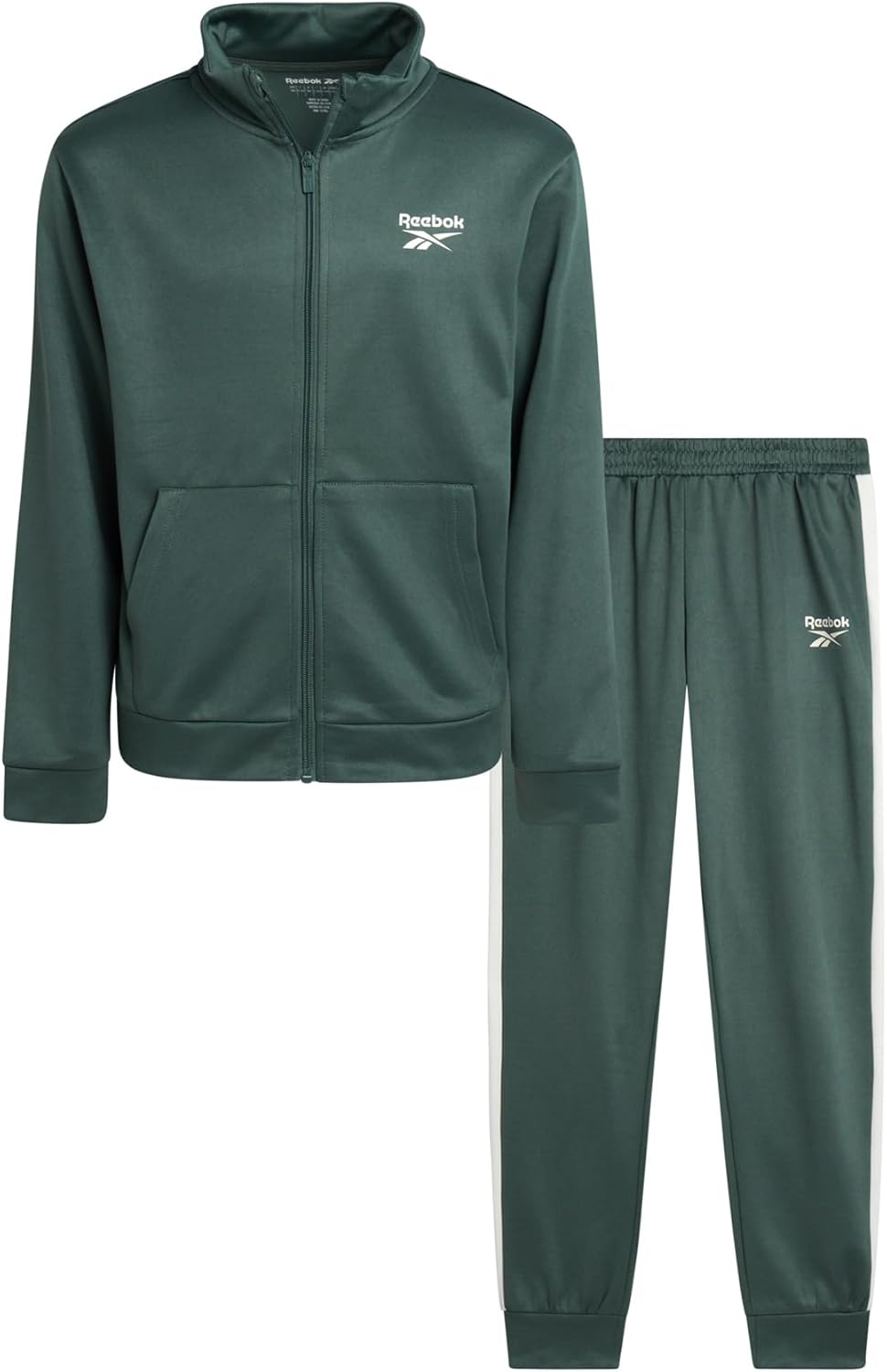 Reebok Boys Tracksuit Set - Stylish Athletic 2 Piece Set
