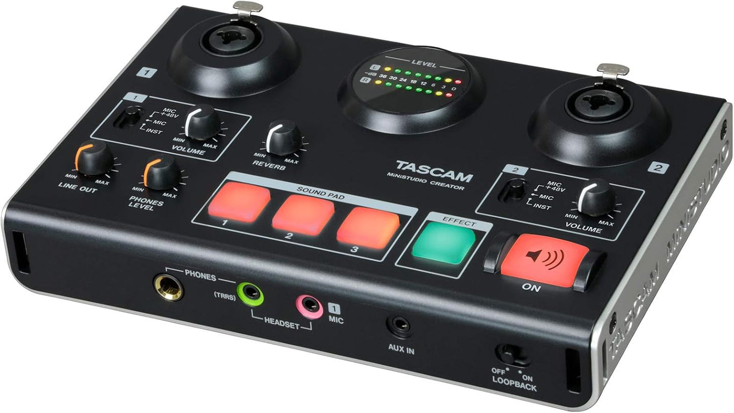 Tascam US-42B MiNiSTUDIO Creator USB Audio Interface Review