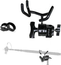 Microphone Boom Pole Mounting Kit with Cradle and 2.5-in Grip Head