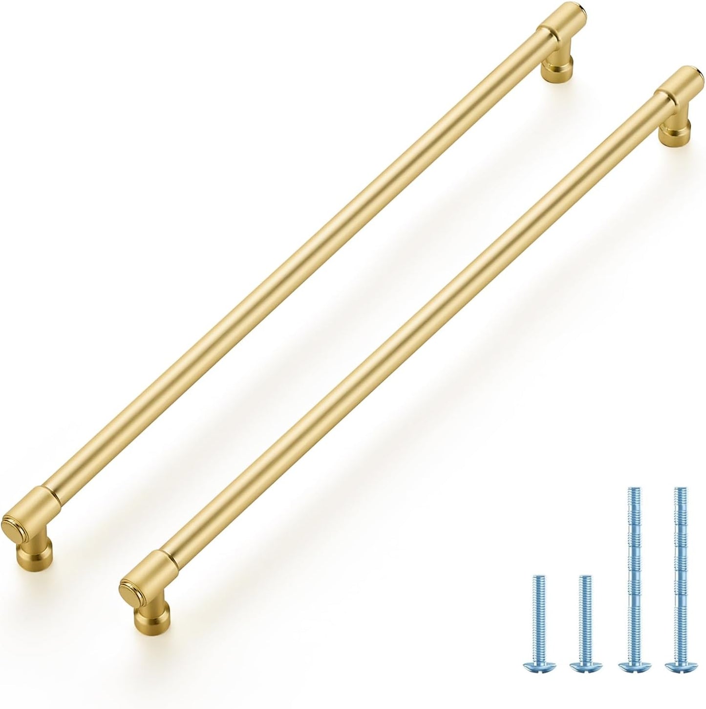 Modern Brushed Brass Cabinet Handles for Stylish Home Upgrade