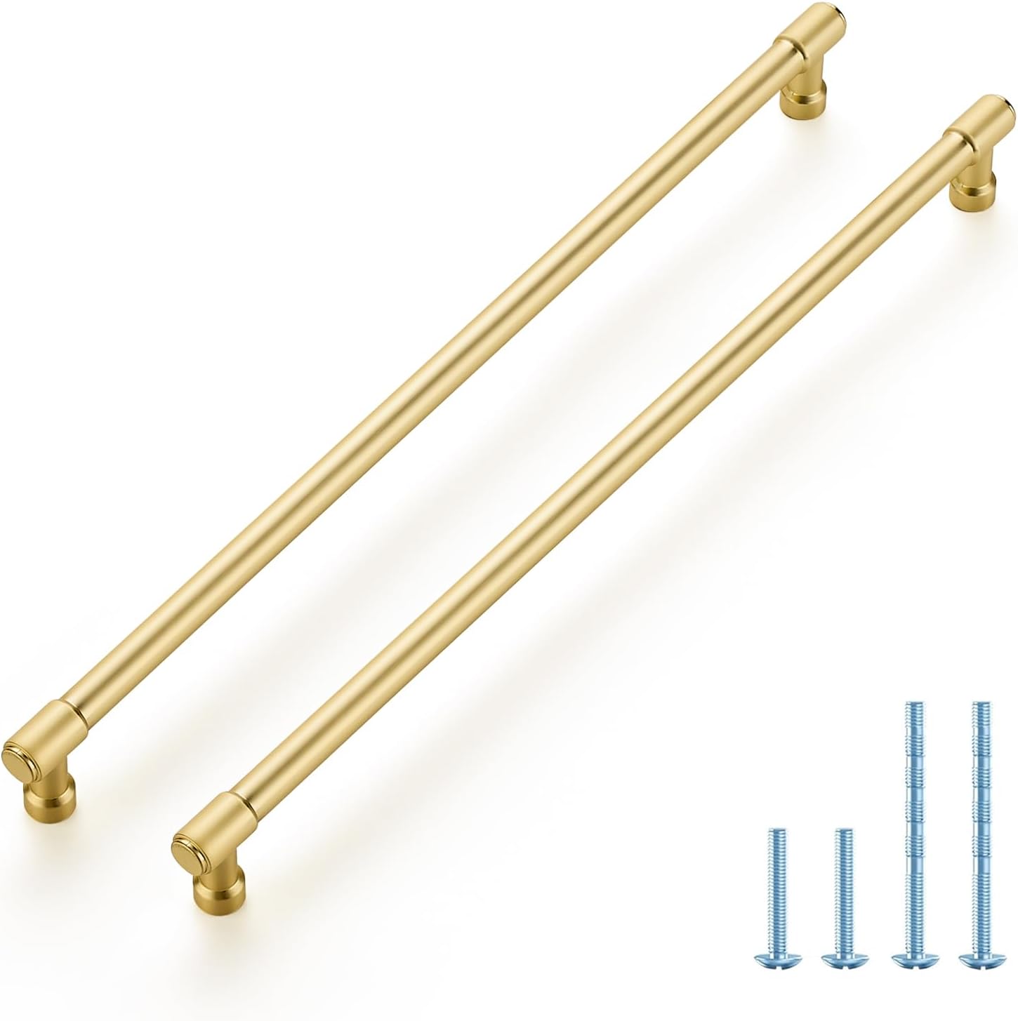 Modern Brushed Brass Cabinet Handles for Stylish Home Upgrade