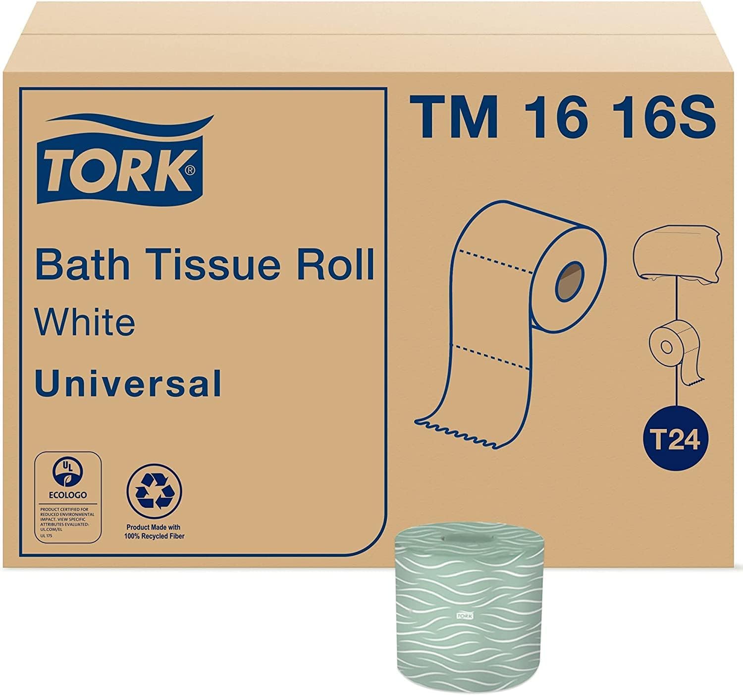 Tork Septic Safe Toilet Paper - Eco-Friendly 2-Ply Rolls