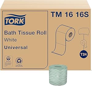 Tork Septic Safe Toilet Paper 100% Recycled 2-Ply 500 Sheets