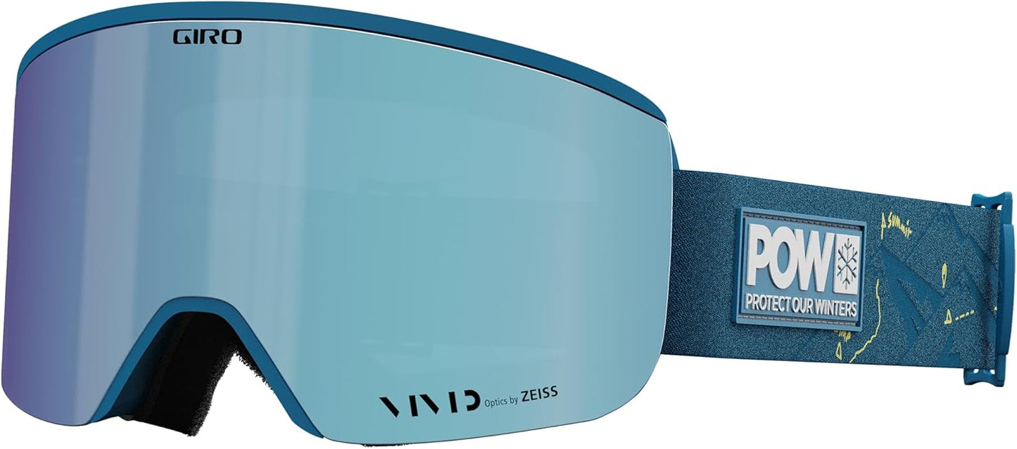 Giro Axis Ski Goggles - POW Collab Strap - Vivid Vision