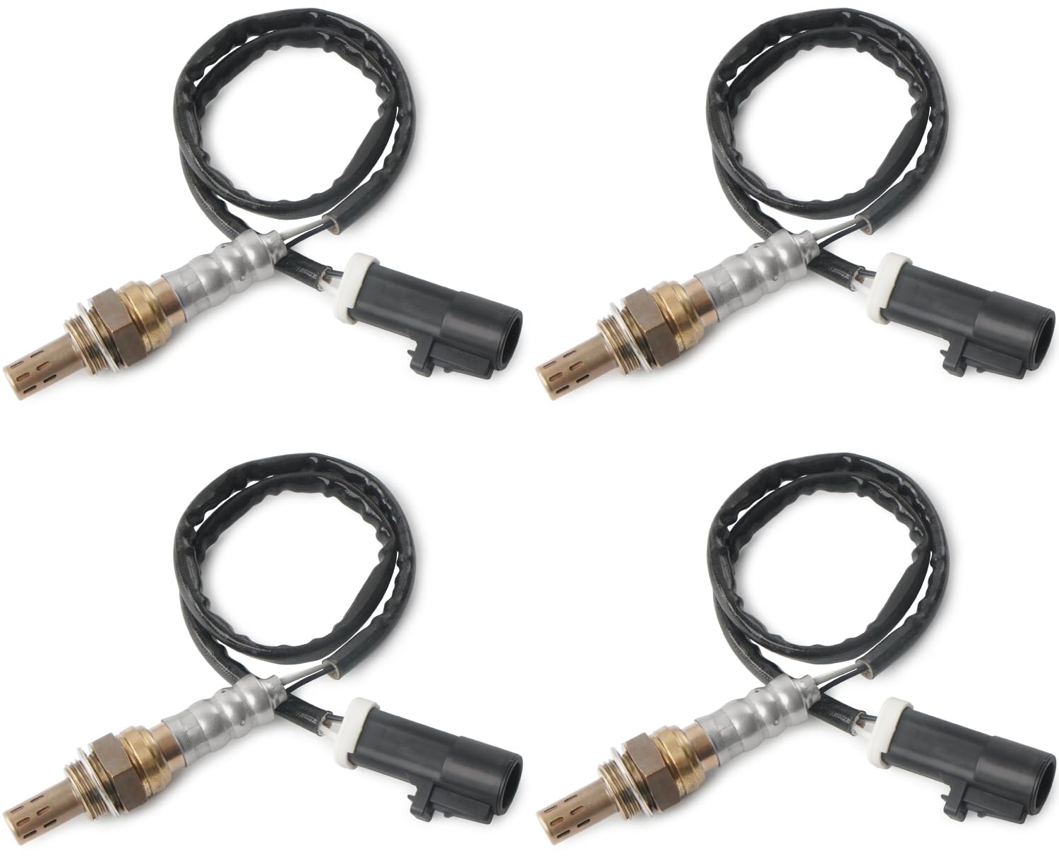 4PCS 15717 Oxygen Sensor for Ford F150 F250 F350 and More
