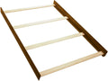 Chocolate Solid Wood Full-Size Conversion Kit Rails - Model 221