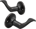 Dummy Lever Door Handle Pack of Two in Oil Rubbed Bronze Finish