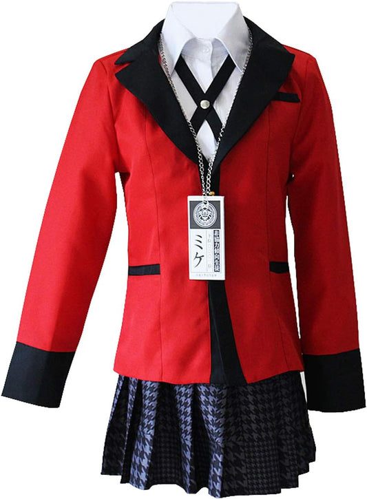 Yumeko Jabami Costume School Uniforms for Anime Cosplay Events