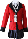 Yumeko Jabami Costume School Uniforms Anime Cosplay Party Full Set