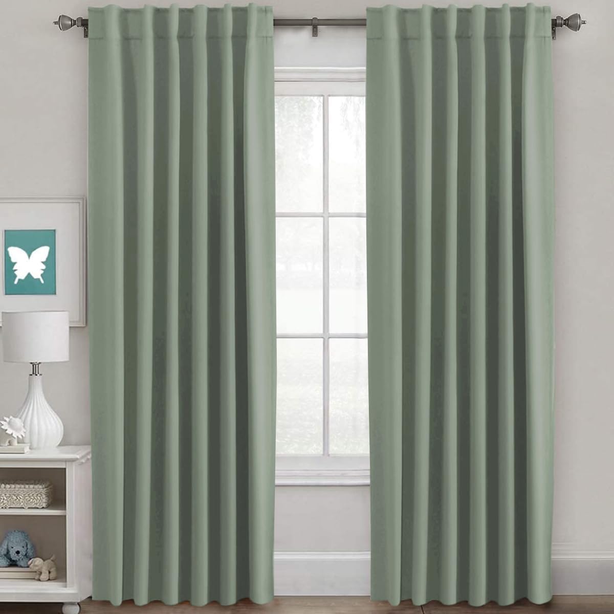 H.VERSAILTEX Blackout Curtains for Room Darkening and Insulation
