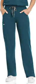COMENII Women's Scrubs Featuring Cargo Pockets and Yoga Waistband