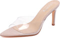 Fashionable Clear Pointed Toe Sandals for Women by Vivianly