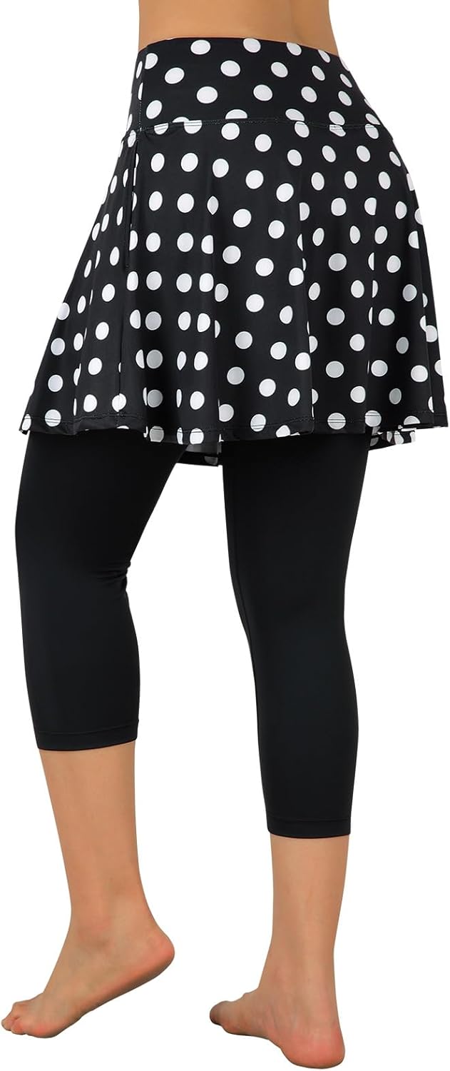 Skirted Leggings for Women with Pockets for Active Lifestyle