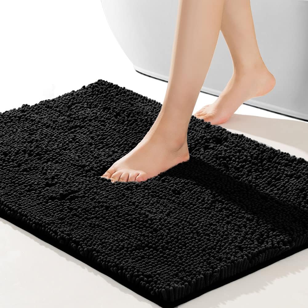 SONORO KATE Non-Slip Bath Mat - Soft Cozy Shaggy Rug for Bathroom