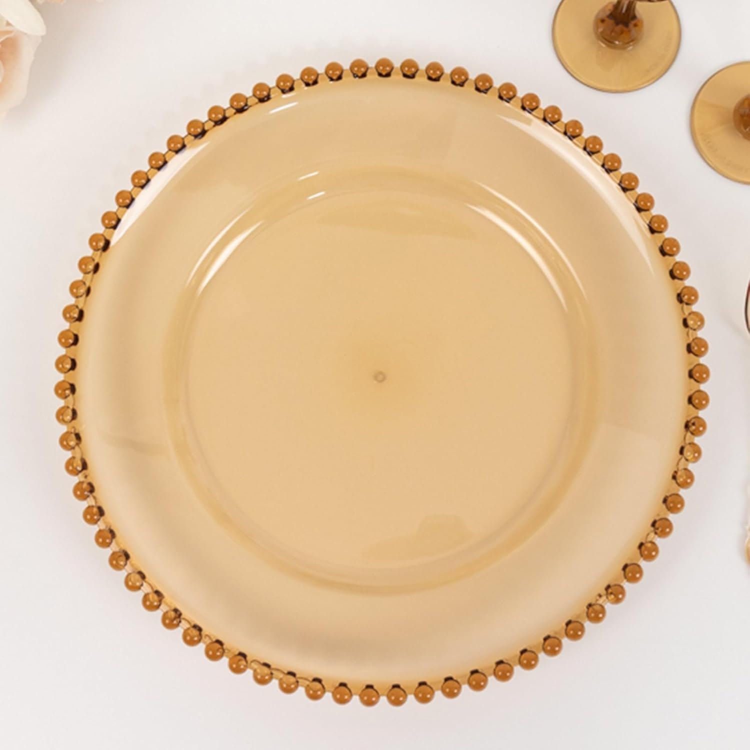 13 in Charger Plates Set of 24 for Elegant Table Settings