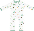 KYTE BABY Rayon Bamboo Zippered Romper 0-24 Months - Soft Comfort
