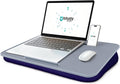 Lap Desk with Washable Cushion Fits up to 17-Inch Laptops - Portable