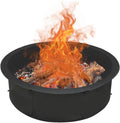 SoulMate Outdoor 40-In Outer / 36-In Inner Fire Pit Ring - Durable DIY