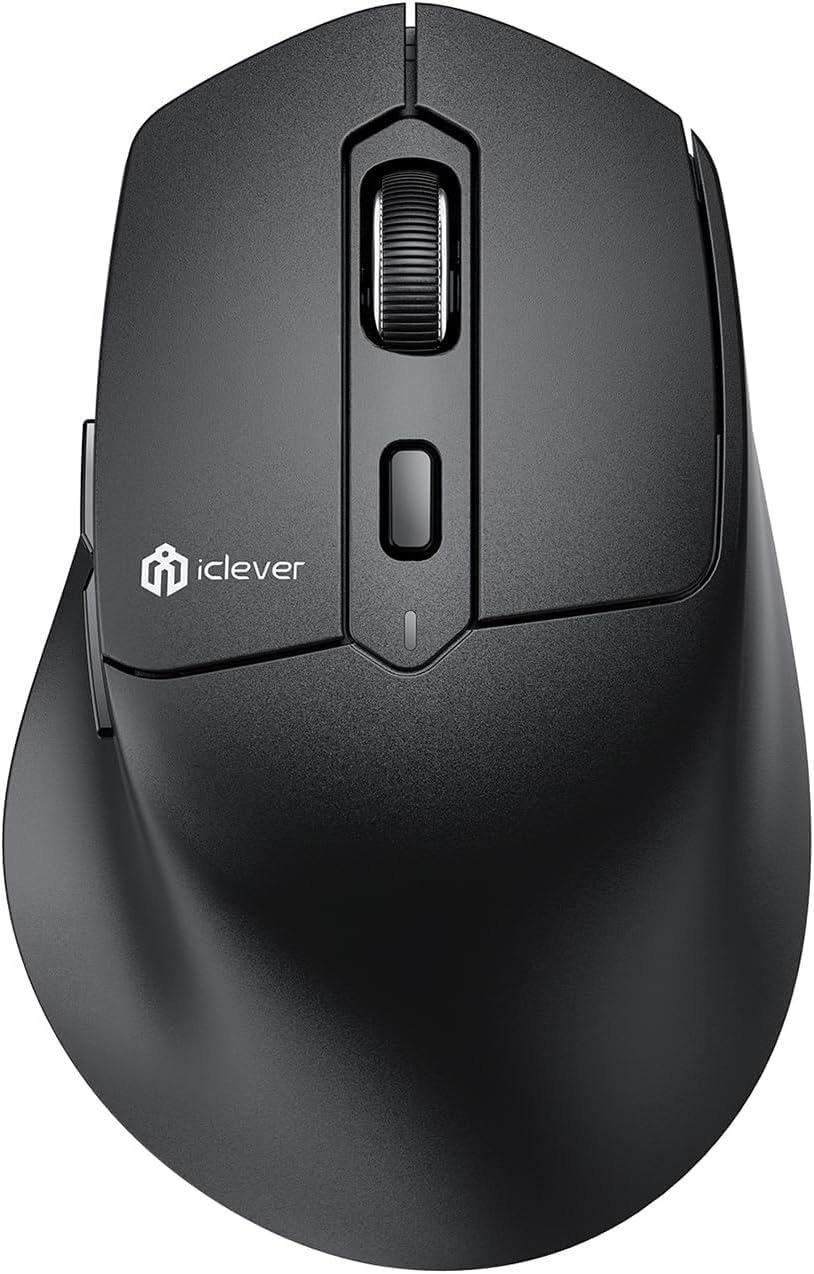 iClever Ergonomic Wireless Mouse with Mouse Jiggle