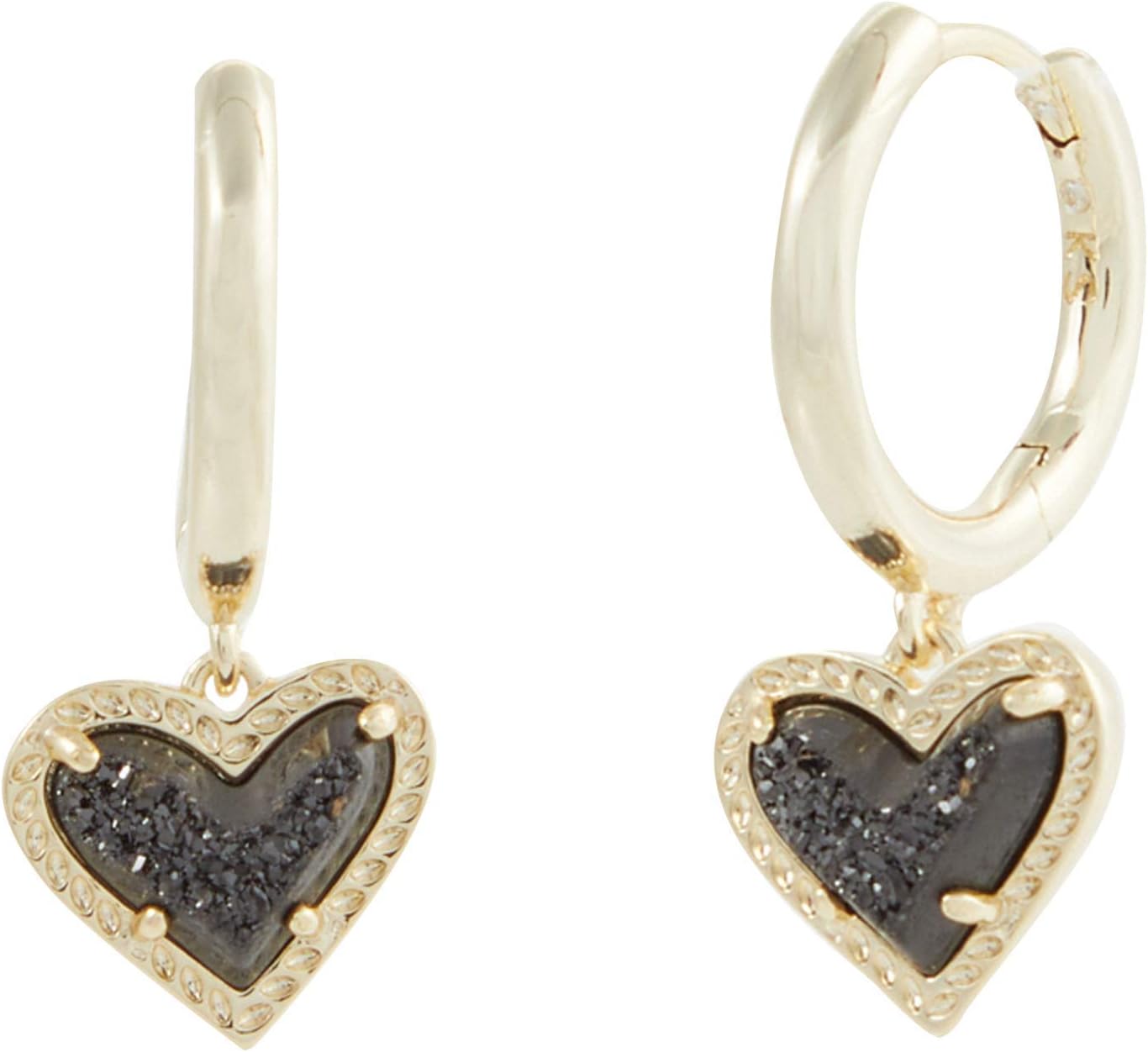Kendra Scott Ari Heart Huggie Earrings: Elegant Fashion Jewelry
