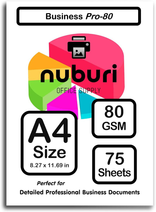 Nuburi A4 Printer Paper | Perfect for Professional Documents