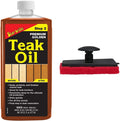 STAR BRITE Premium Golden Teak Oil - Sealer & Finish for Outdoor Wood