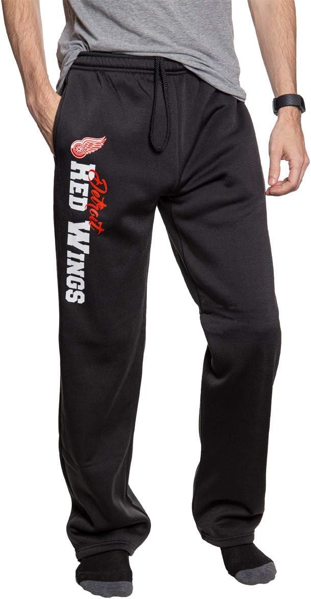Calhoun NHL Mens Polyfleece Lounge Sweatpants for Comfort