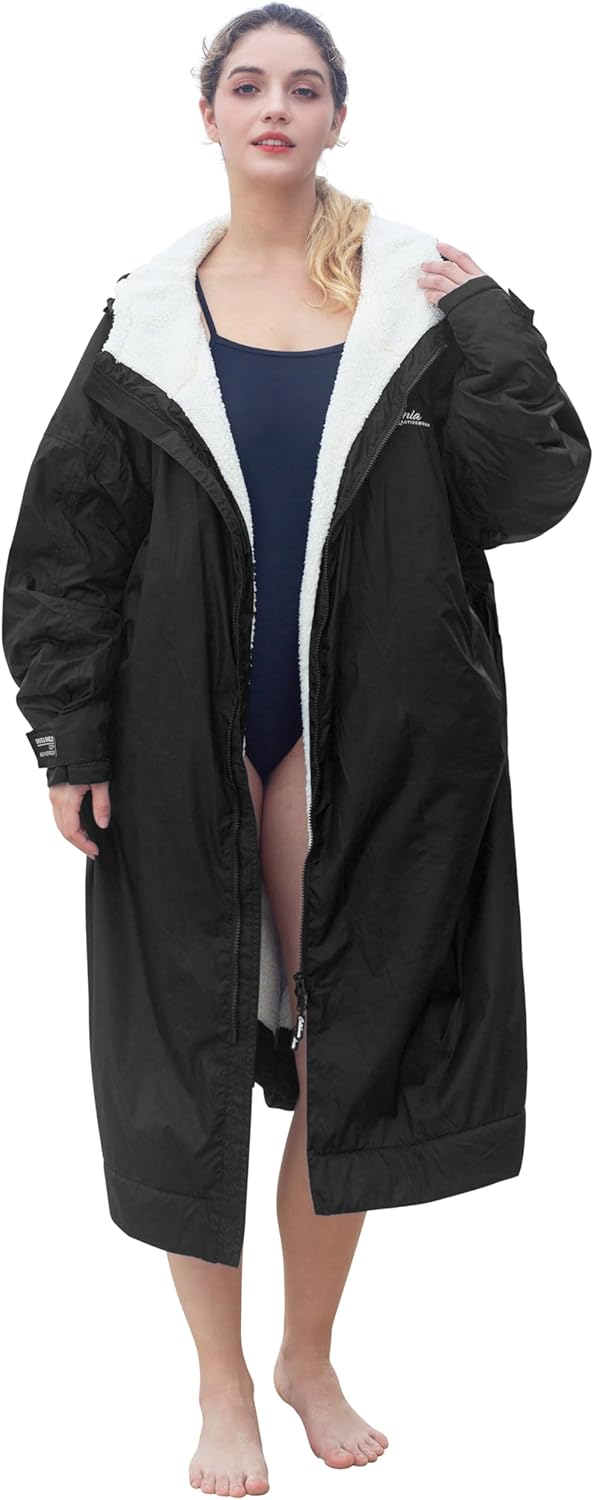 Catalonia Swim Parka for Men Women - Waterproof Surf Jacket