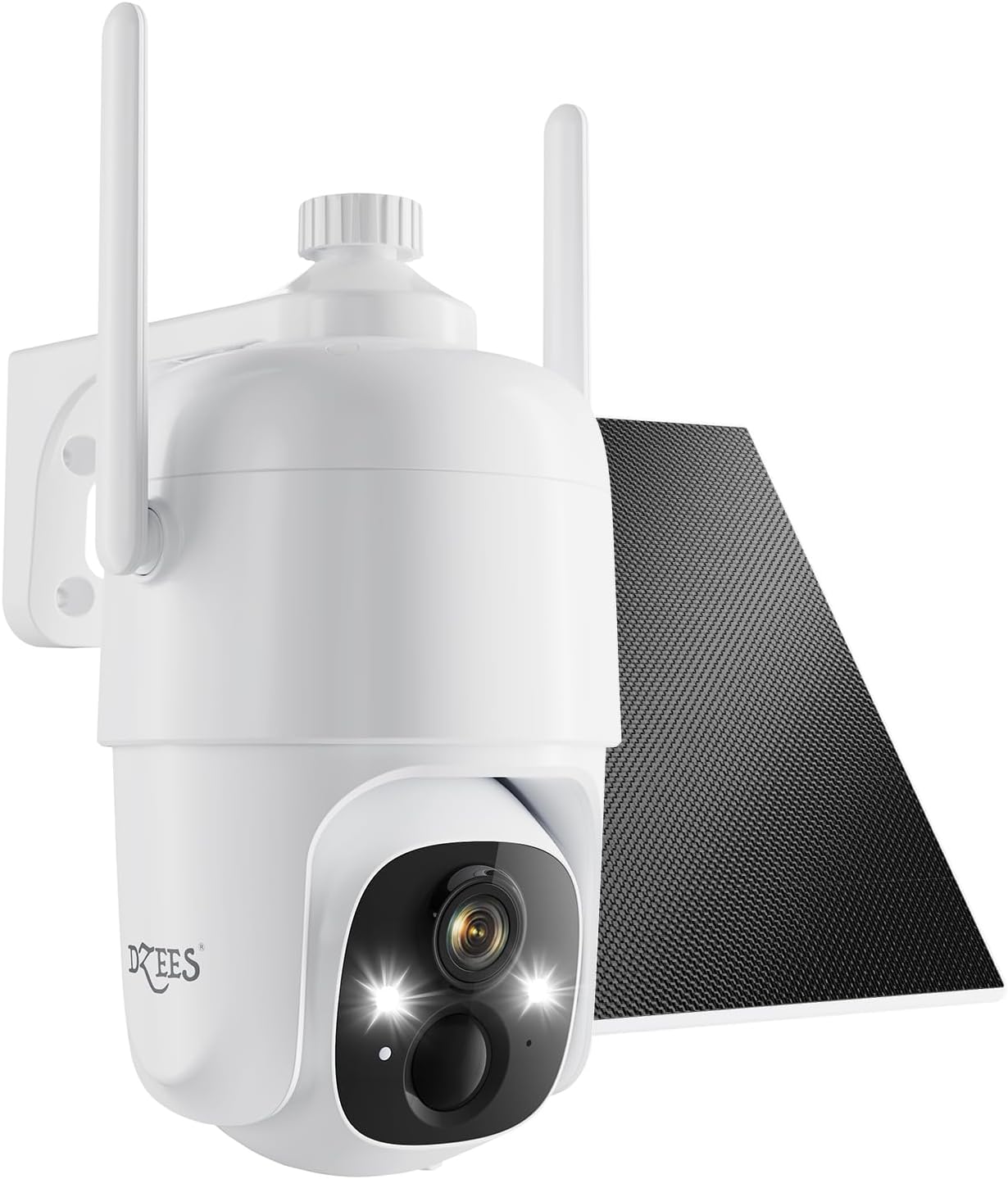 Wireless 2K Solar Security Camera with AI Detection