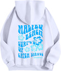 Friyur Oversize Letter Print Hoodie - Trendy Comfort