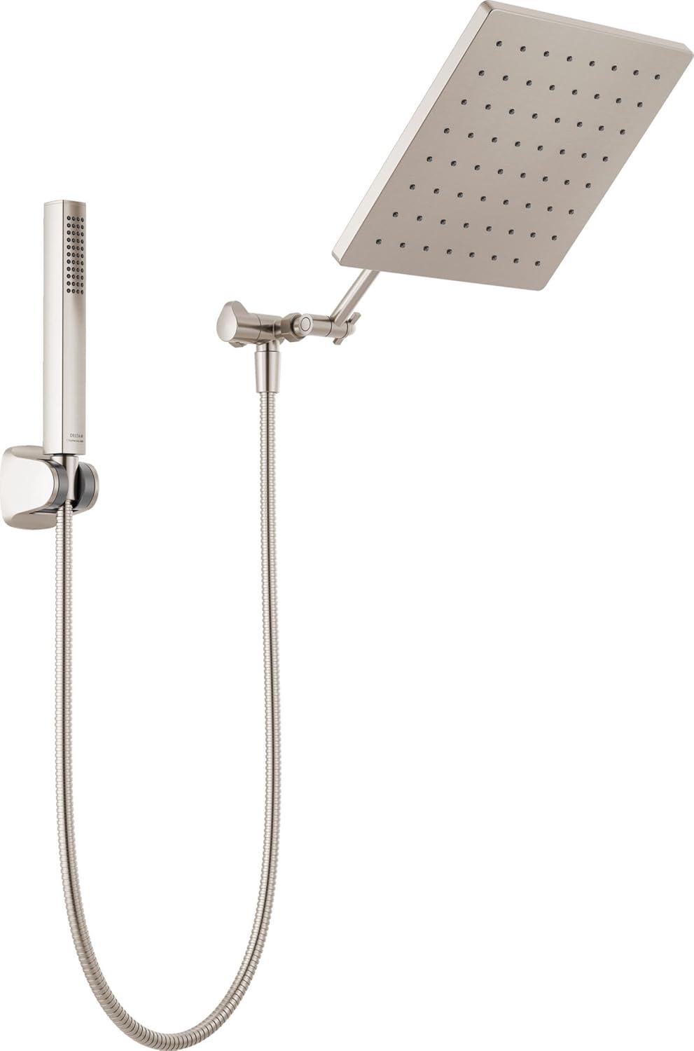 Delta Faucet 10-inch Raincan Shower Head and Hand Shower Combo