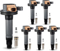 ENA Set of 6 Ignition Coil Pack & Iridium Spark Plugs