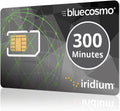 BlueCosmo Iridium 300 Min Prepaid Global SIM Card - 1 Year Validity