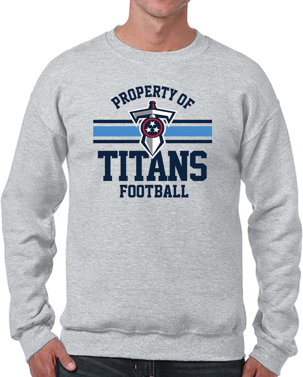 Tennessee Titans Crewneck Fleece Sweatshirt for All Fans