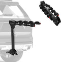 Young 4 Bike Rack Tilting Hitch Mounted for Cars and SUVs