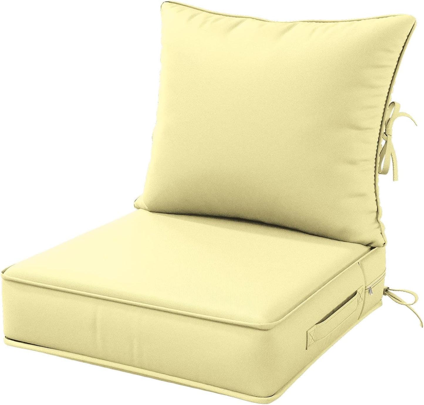 Outdoor Patio Chair Cushions Set Waterproof & Fade Resistant