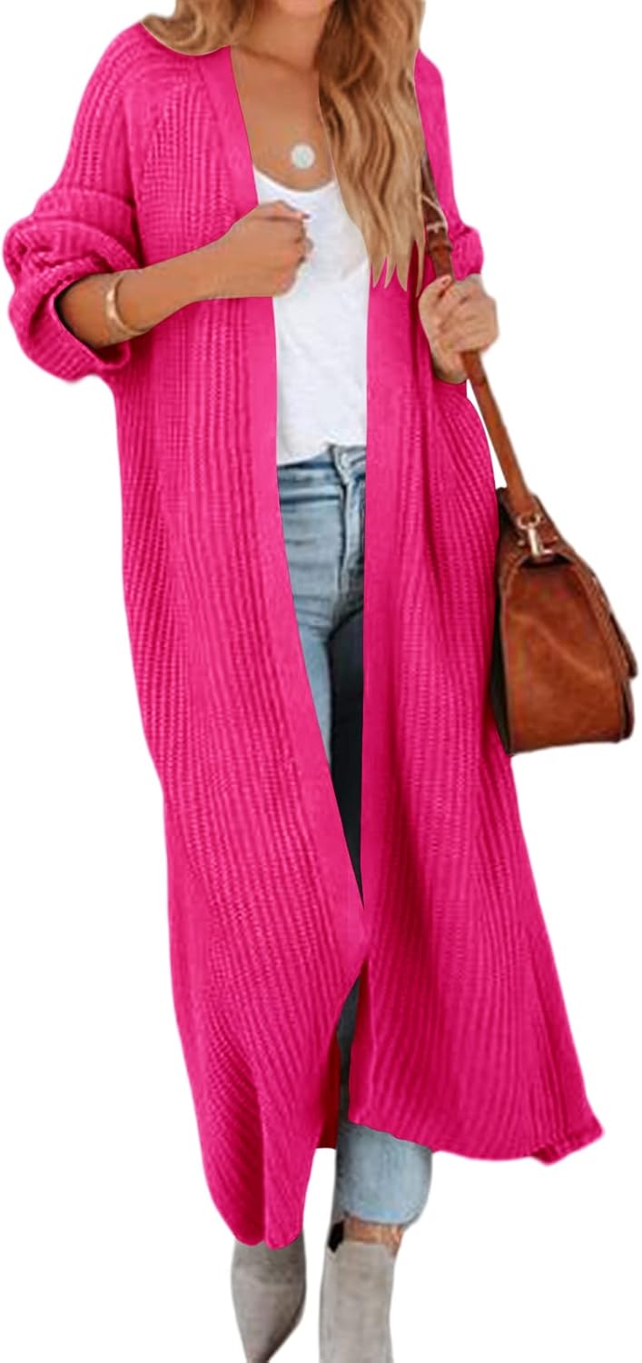 Women's Oversized Long Cardigan Sweaters for Cozy Style