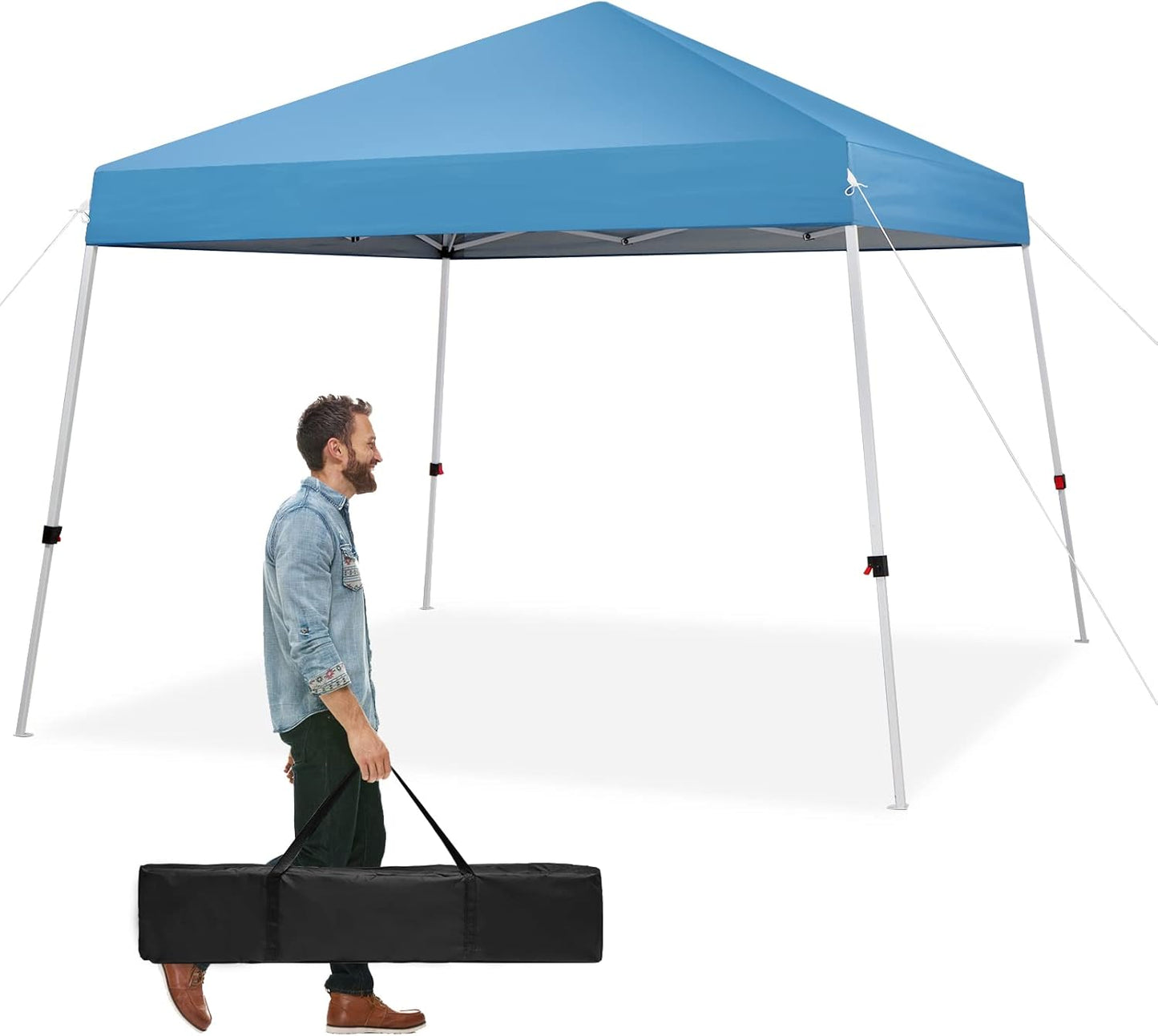 Instant Shade: 8x8 Pop Up Beach Canopy Tent