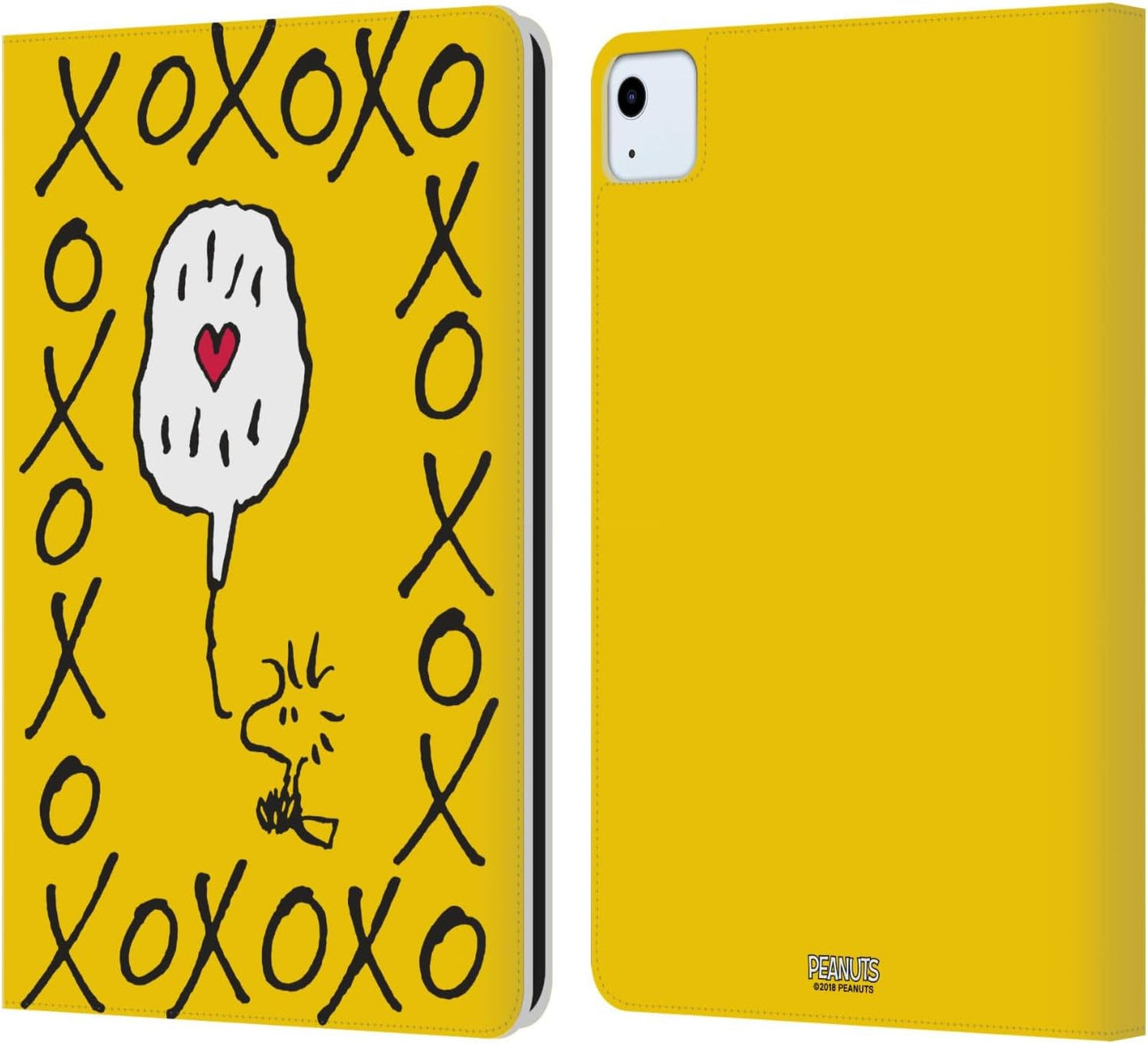 Peanuts Woodstock Leather Wallet Case for iPad Air 11 2020/2022