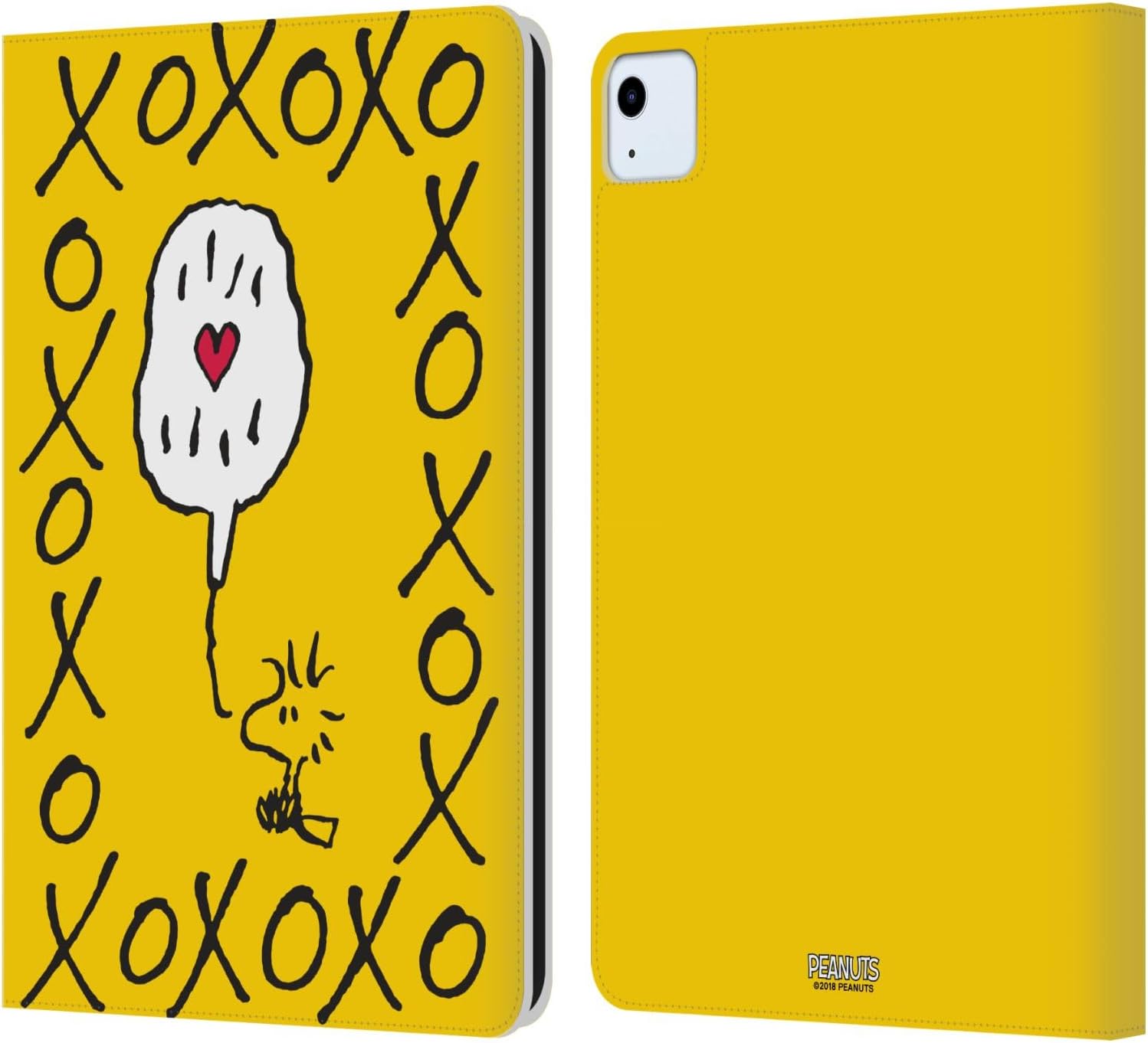 Peanuts Woodstock Leather Wallet Case for iPad Air 11 2020/2022