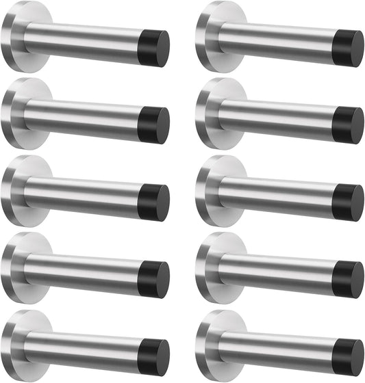 DOKU 10Pcs Door Stopper - Heavy Duty 304 Stainless Steel Design