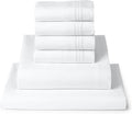 King Sheet Set 6-Piece White - Deep Pocket Cooling Sheets