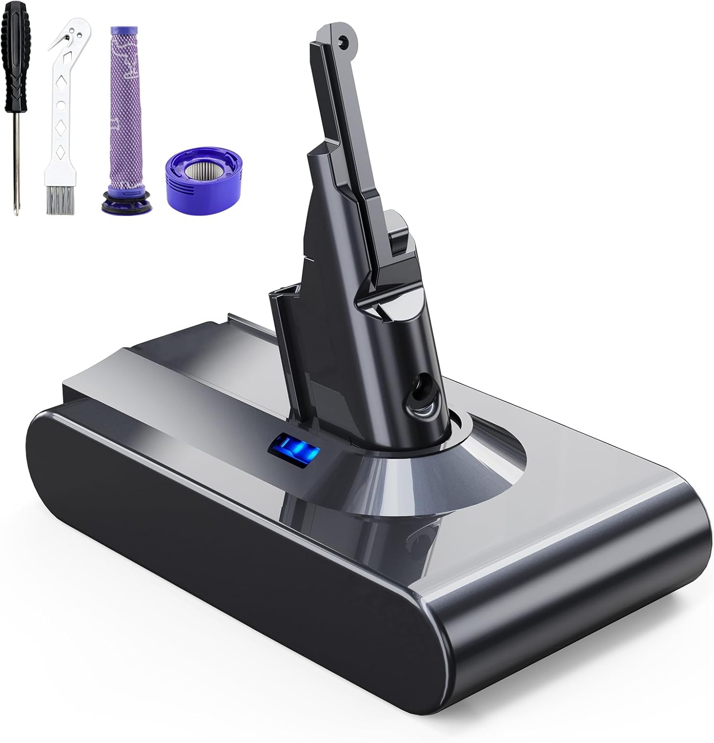 Dyson V8 Compatible Battery Replacement - Long-Lasting Power!