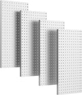 Ultrawall Metal Pegboard Wall Panels 4 Pcs - Garage Tool Organization