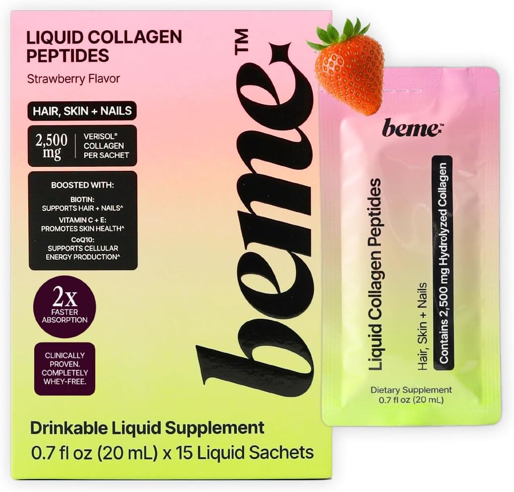 BeMe Liquid Collagen Peptides for Hair, Skin & Nails Review