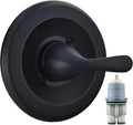 Matte Black Trim Kit for Delta R10000 Valve - Single Handle T13020-BL