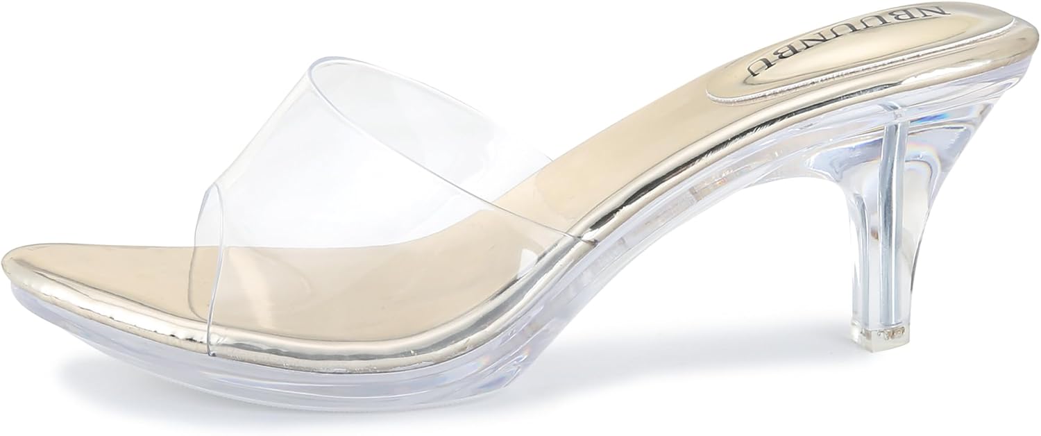 Clear Heels for Women: Sexy High Heels with Little Platform