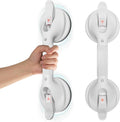 DAILYLIFE 15 in Shower Grab Bar for Seniors - Stable Suction Support