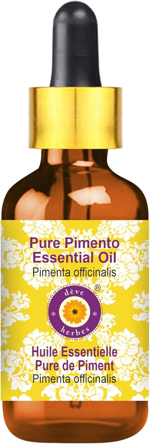 Deve Herbes Pure Pimento Essential Oil for Skin and Hair Care
